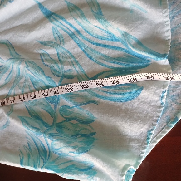 Vineyard Vines Women's Linen Tunic Top Blouse - Picture 4 of 7